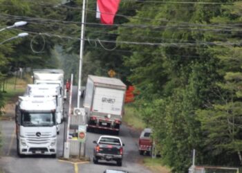Puyehue: Al menos siete camioneros chilenos no pueden cruzar frontera por paro en aduana Argentina