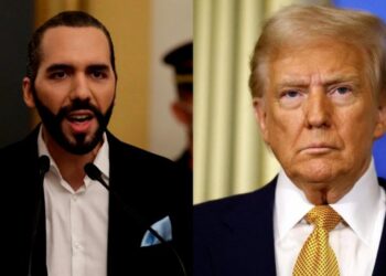 Nayib Bukele viajó a EE.UU. y este lunes se reúne con Donald Trump