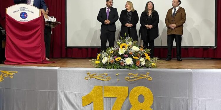 Escuela Efraín Campana Silva de Osorno celebró 178 años de servicio educativo