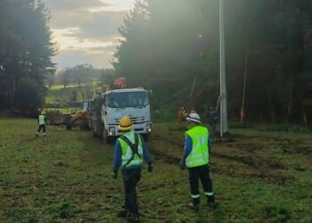 Osorno: Informan 97% de recuperación en suministro eléctrico tras sistema frontal