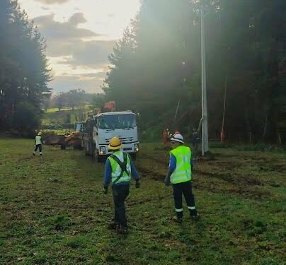 Osorno: Informan 97% de recuperación en suministro eléctrico tras sistema frontal
