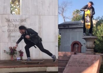 Sujetos profanan Mausoleo de Salvador Allende y manipulan restos óseos en el Cementerio General