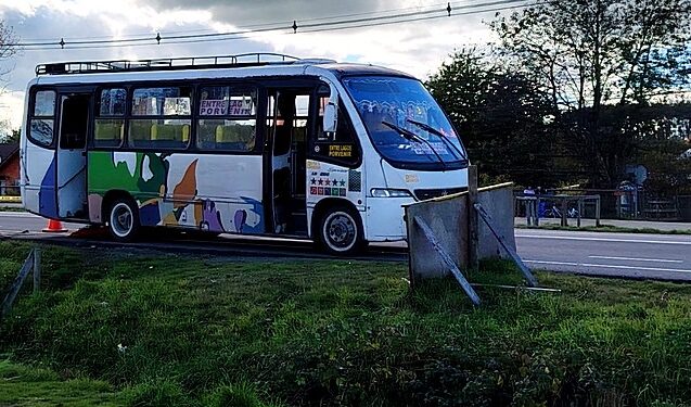 Adulta mayor fallece en ruta 215: fue atropellada por microbús que la trasladaba