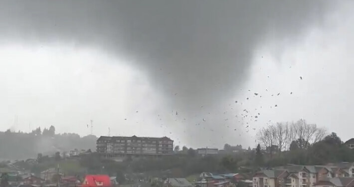 Tras paso de tornado: Suspenden clases para este lunes en Puerto Varas y se declara alerta roja en la ciudad