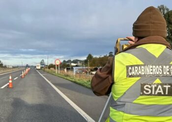 Ambulancia atropella y da muerte a adulto mayor en Ruta 5 Sur en Puerto Montt