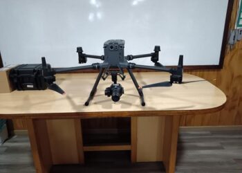 Modernos drones se unen al trabajo de CONAF en la región de Los Lagos