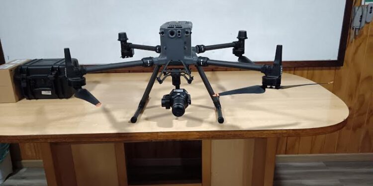 Modernos drones se unen al trabajo de CONAF en la región de Los Lagos