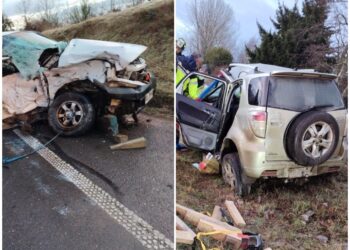 Accidentes de tránsito en ruta U-55 dejan dos fallecidos y seis lesionados: ocurrieron con minutos de diferencia