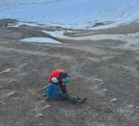 Rescatan a excursionista que sufrió grave fractura cuando ascendía de volcán Puyehue