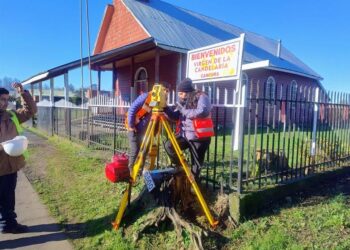 Segunda jornada de levantamiento topográfico realizó Santo Tomás Osorno en Cancura