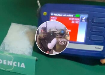 Histórico decomiso en Chile: Carabineros incauta metanfetamina cristalizada por primera vez en La Araucanía