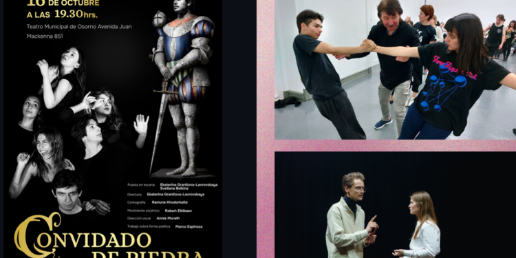 Teatro ruso y chileno se une en Osorno con obra internacional “El Convidado de Piedra”