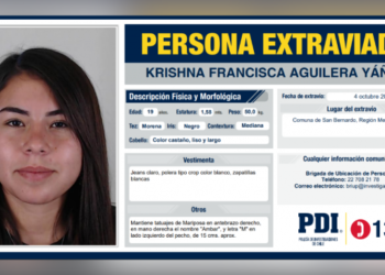 A 22 días de su desaparición, hallan el cuerpo de Krishna Aguilera