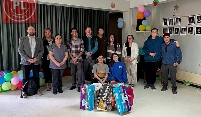 IPAAM dona útiles de aseo a Hogar Santa María por aniversario