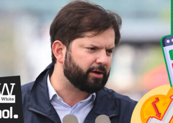 El 64% evalúa mal el gobierno de Boric y el 55% cree que sus actos apuntan a una intención de volver a la política