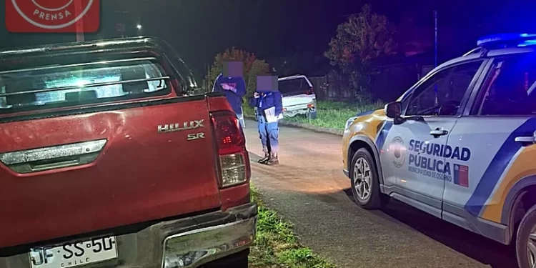 Encuentran segunda camioneta robada tras asalto en sector Las Quemas