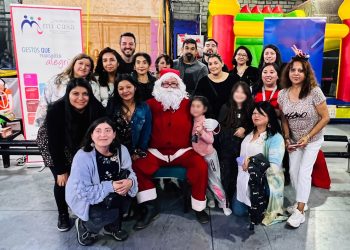 Casino MDS Osorno celebró Navidad con niños de Fundación Mi Casa