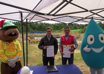 Suralis y CONAF Sellan en Purranque Inédito Convenio Para el Combate de Incendios Forestales