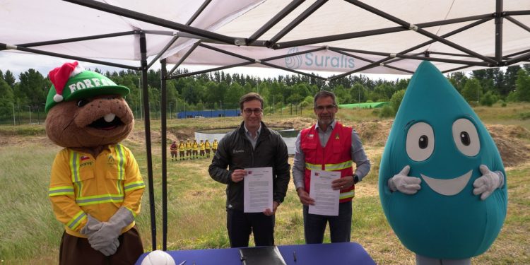 Suralis y CONAF Sellan en Purranque Inédito Convenio Para el Combate de Incendios Forestales