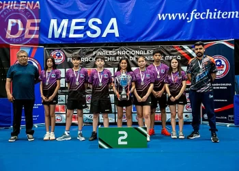 Osorno logra subcampeonato en el Nacional por Equipos de Tenis de Mesa Menor