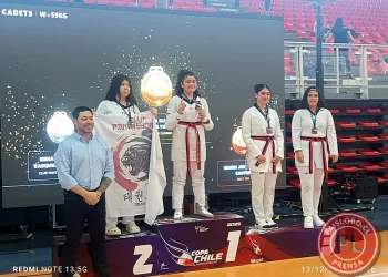 Osornina se corona campeona nacional de Taekwondo en Copa Chile 2025