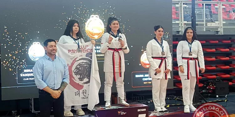 Osornina se corona campeona nacional de Taekwondo en Copa Chile 2025