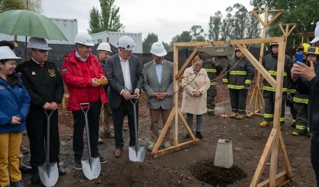 Inician construcción del nuevo cuartel para la Brigada de Bomberos de Cancura