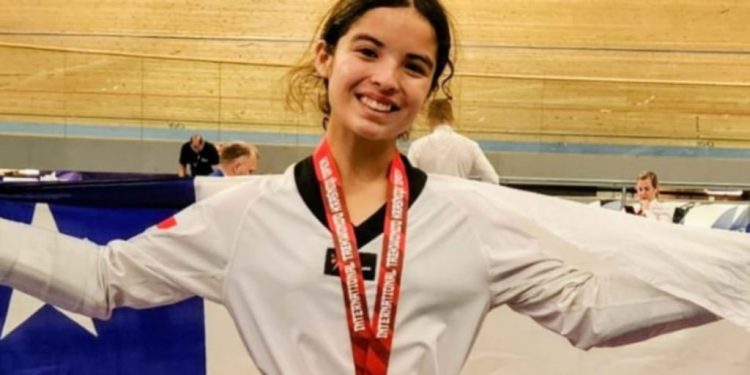 Agustina Farfán: Talento chileno que destaca en el taekwondo europeo
