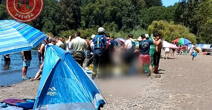 Hombre fallece en Camping Playa Maqui de Frutillar