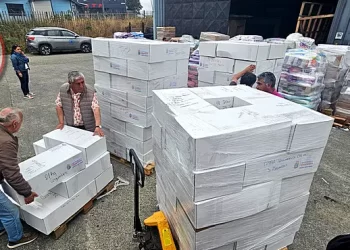 Municipios de Chiloé envían más de 15 toneladas de ayuda humanitaria