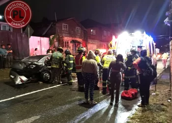 Accidente en Osorno: Colisión en calle Concepción con Victoria deja un herido en Rahue