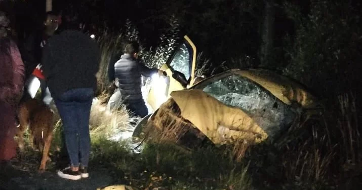 Accidente en Mariquina: 4 muertos y 6 heridos
