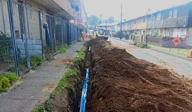 Suralis renovó más de 4.000 metros de redes sanitarias en la provincia de Osorno durante 2025