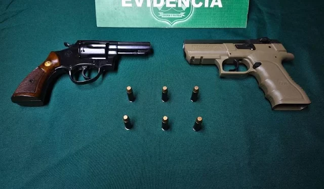 Carabineros detiene a sujeto por conducción en estado de ebriedad y porte ilegal de armas de fuego en Castro