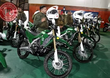 Seguridad en Los Lagos: Carabineros recibe motos y camionetas para patrullaje regional