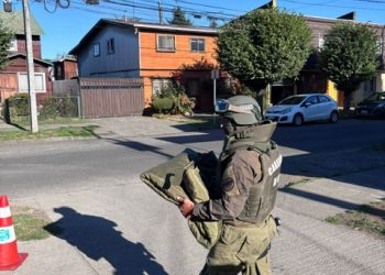 Osorno: GOPE de Carabineros adopta procedimiento tras hallazgo de granada en estado de deterioro