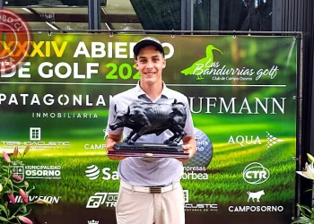Abierto de Golf Osorno 2026: Benjamín del Valle triunfa en «Las Bandurrias»