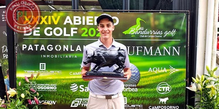 Abierto de Golf Osorno 2026: Benjamín del Valle triunfa en «Las Bandurrias»