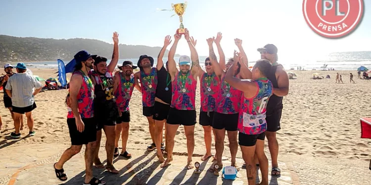Fernet Boys se corona campeón del Mangata Rugby 5 en las arenas de Maicolpué
