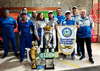 Selección de Rayuela de Osorno se corona campeona nacional