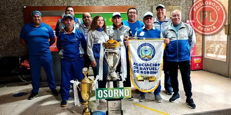 Selección de Rayuela de Osorno se corona campeona nacional