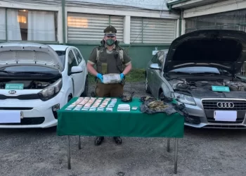 Desbaratan red de tráfico de drogas: hay 5 detenidos e incautan vehículos