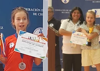 Hermanas rionegrinas logran cuartos lugares nacionales en campeonato de ajedrez