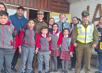 Carabineros realiza procedimiento de retorno a clases seguro