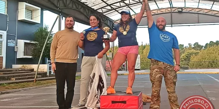 Orlandina Angulo campeona en Río Negro: Strongwoman chilena rumbo al Arnold en Brasil