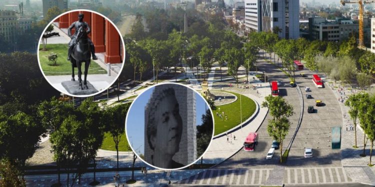 Con monumento de Gabriela Mistral y sin estatua de Baquedano: inauguran proyecto Nueva Alameda Providencia
