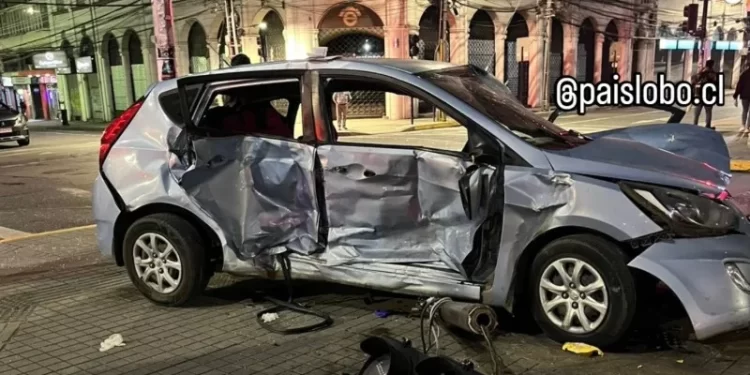 Accidentes en Osorno: Colisión en O’Higgins con Ramírez