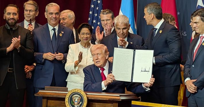 Cumbre en EE.UU.: Trump anuncia una nueva «coalición militar» en Latinoamérica contra los carteles del narcotráfico