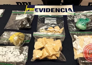 Osorno: Detienen a banda venezolana con armas y droga