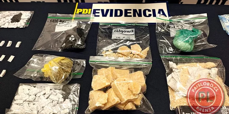 Osorno: Detienen a banda venezolana con armas y droga